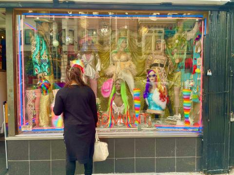 boutique dans le quartier hippie de San Francisco