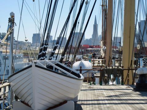 [Photo : port de San Francisco]