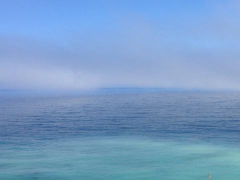 [Photo : Bleu de l'Océan Pacifique]